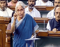 Finance Minister Nirmala Sitharaman